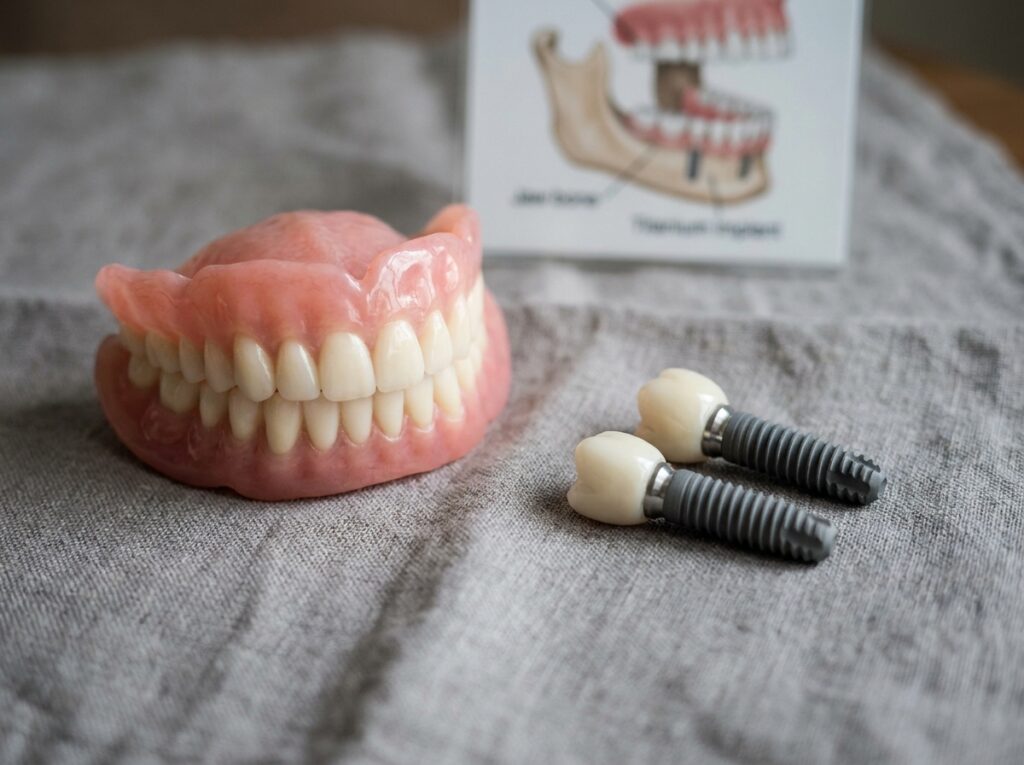 Should I Get Dentures or Dental Implants?